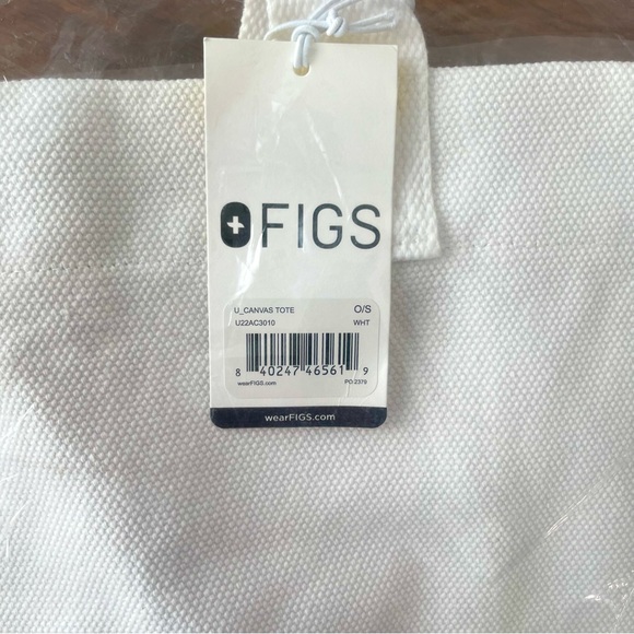 NEW "Cool Blue & White" Canvas Tote - Picture 5 of 7